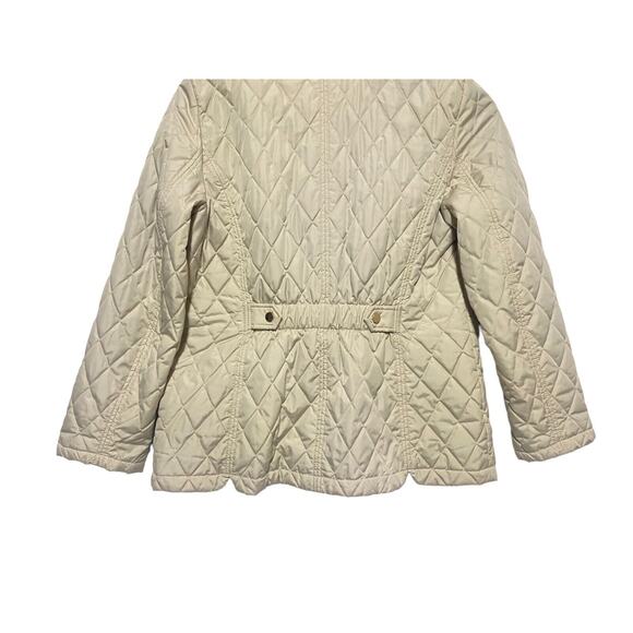 Charter Club Lightweight Jacket Women's Size Large Zip/Snap Up White Lined - Picture 3 of 8